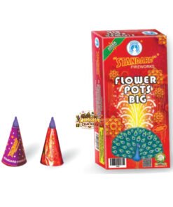 Flower Pots Big Gold